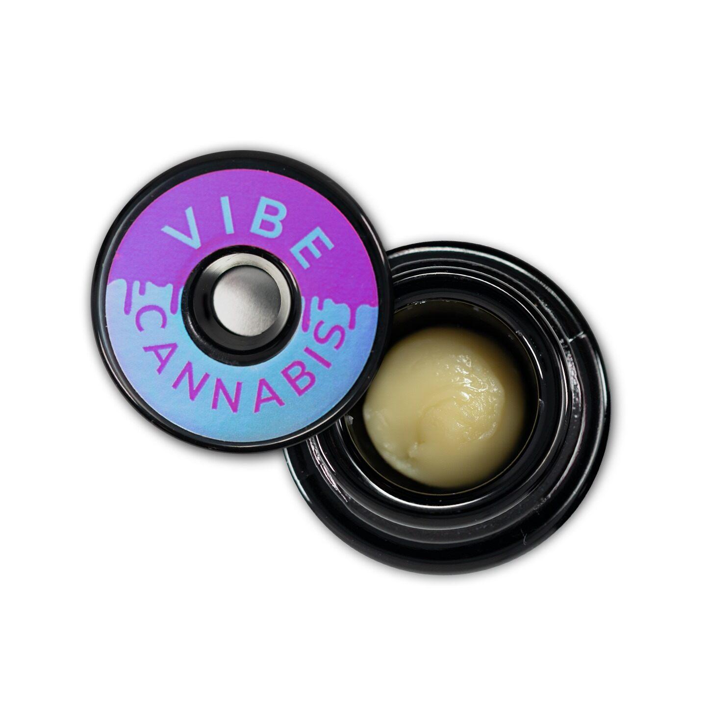 Photograph of product: VIBE 1G MELTED STRAWBERRIES LIVE ROSIN JAM