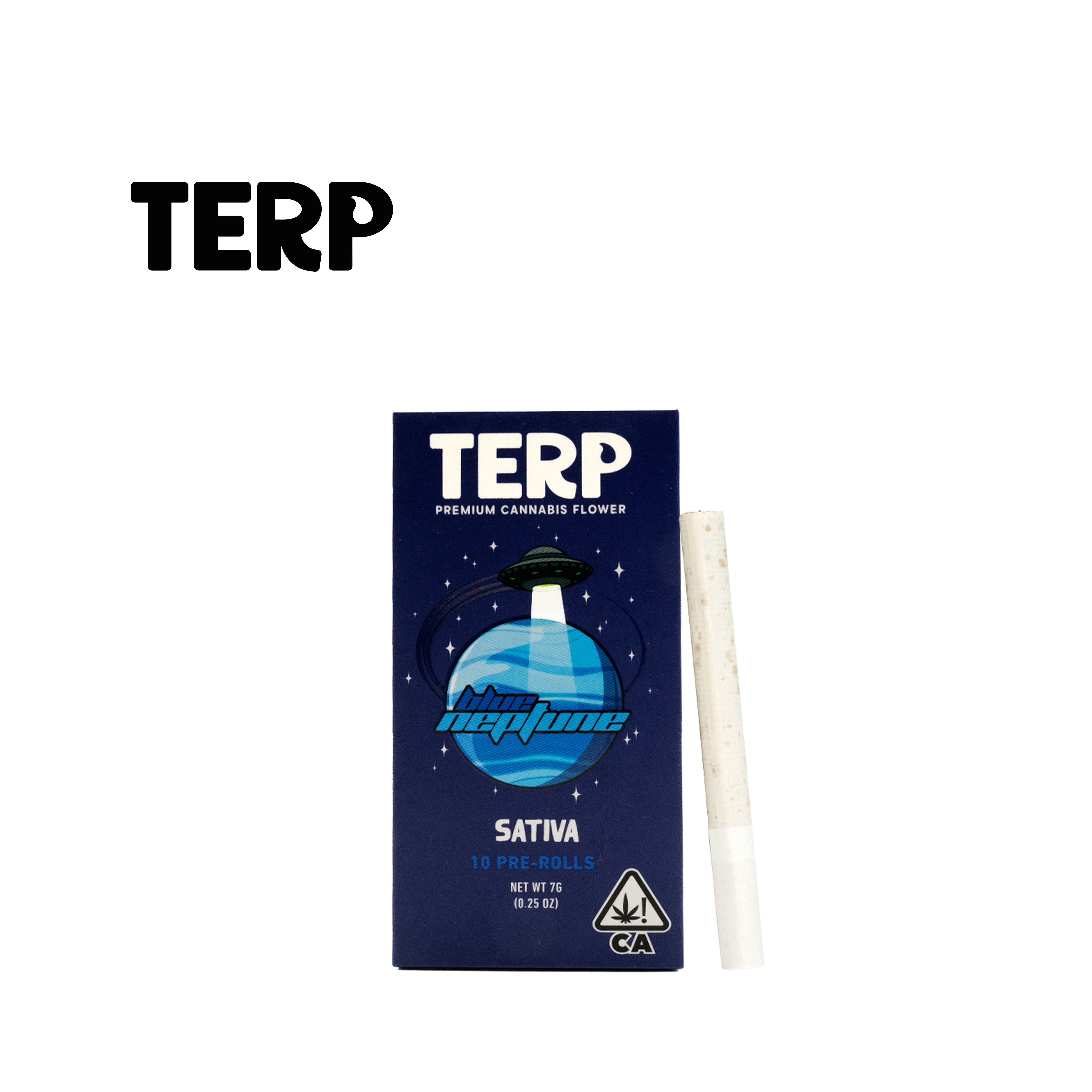 Photograph of product: BLUE NEPTUNE 7G 10 PACK CANNARETTES