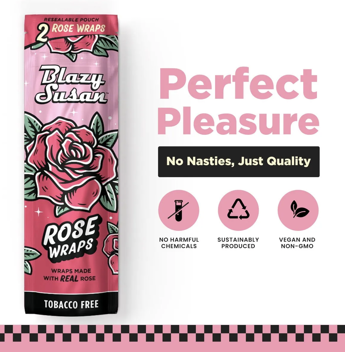 Photograph of product: Blazy Susan - Rose Petal Wraps (2 Pack)