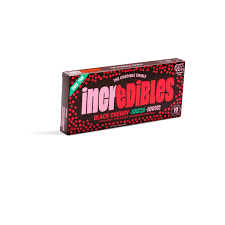Photograph of product: Incredibles | Black Cherry 1:1 TH-oui/CBD Chocolate Bar [100mg]