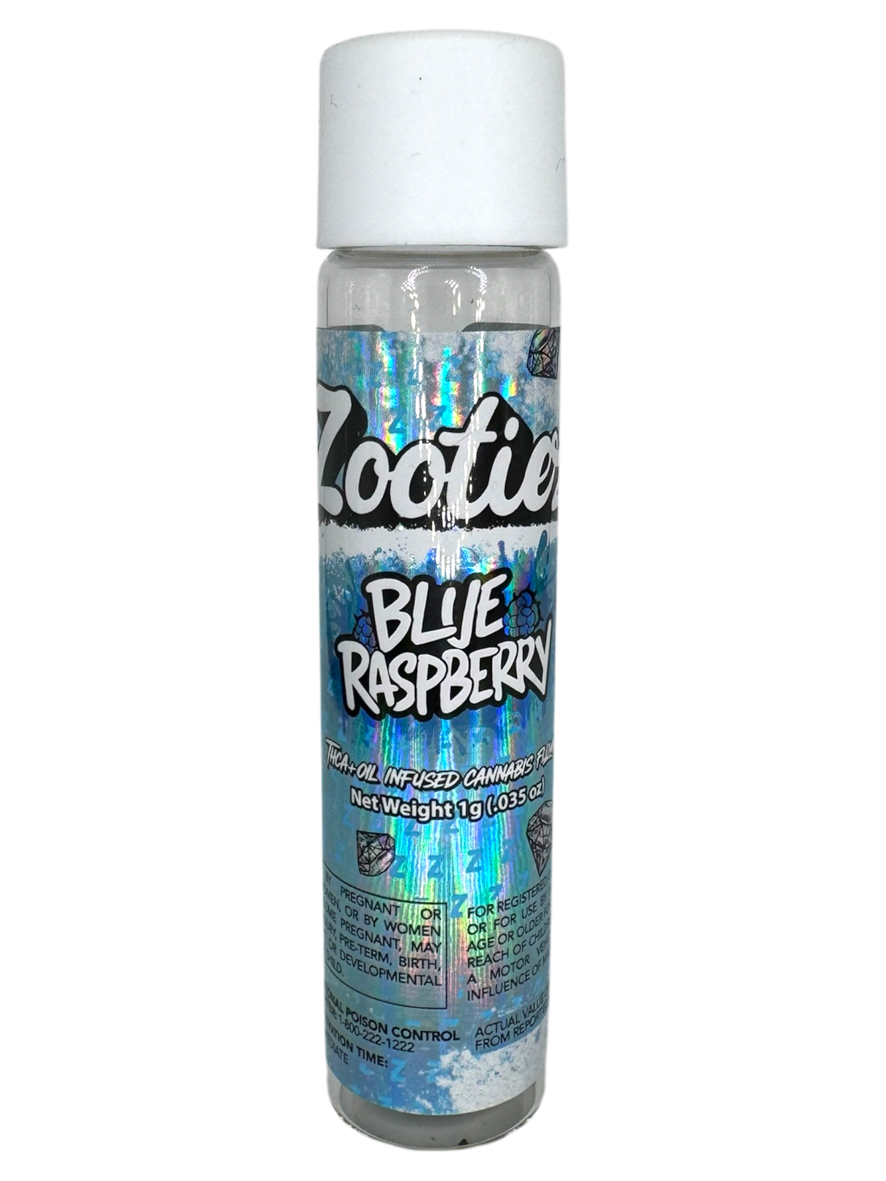 Photograph of product: Blue Raspberry Infused Pre Roll