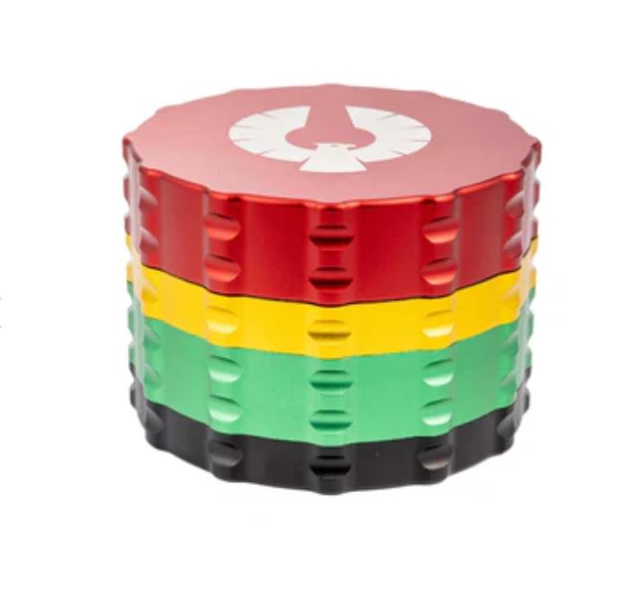 Photograph of product: grinder Classic 4pc Phoenician, Large Flat Top (assorted color options)