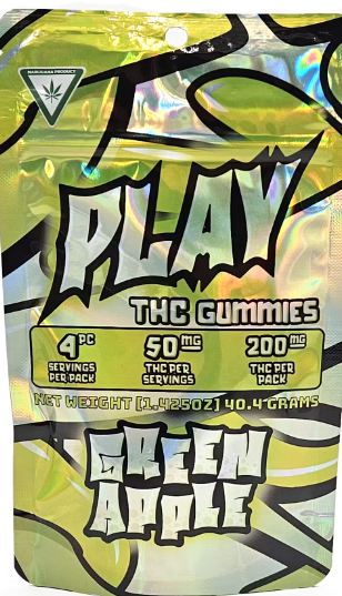 Photograph of product: Green Apple (200mg) (4 x 50mg)