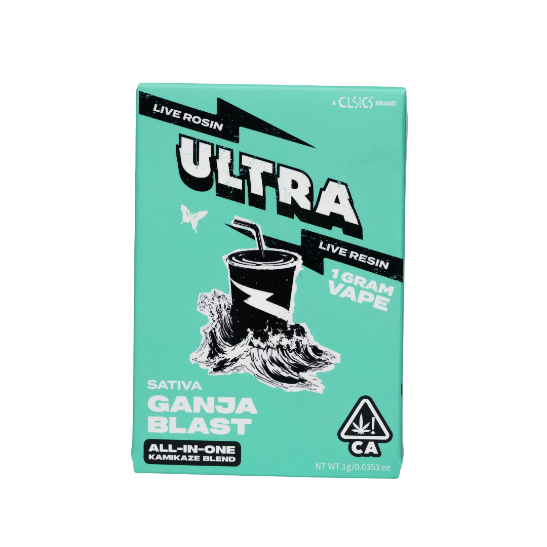 Photograph of product: GANJA BLAST (S) 1G "KAMIKAZE BLEND" ALL-IN-ONE