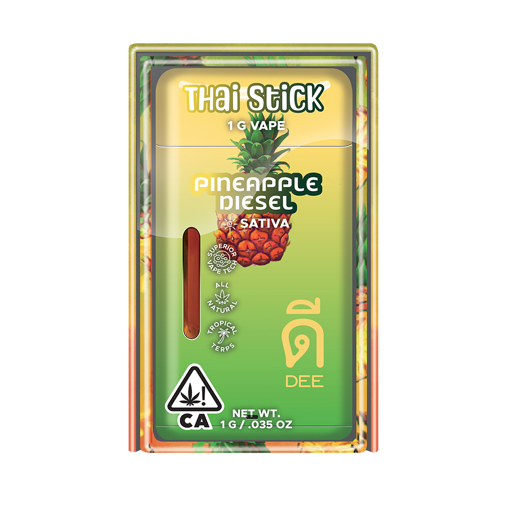 Photograph of product: 1G - RTU - THAI STICK - PINEAPPLE DIESEL