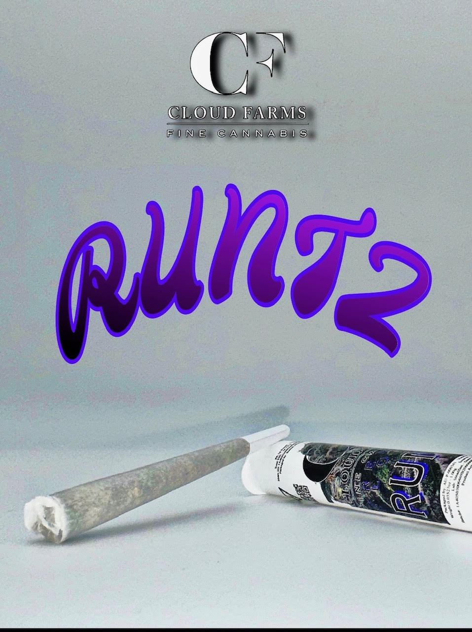 Photograph of product: Cloud Farms | Pre-Roll - 1g - Runtz