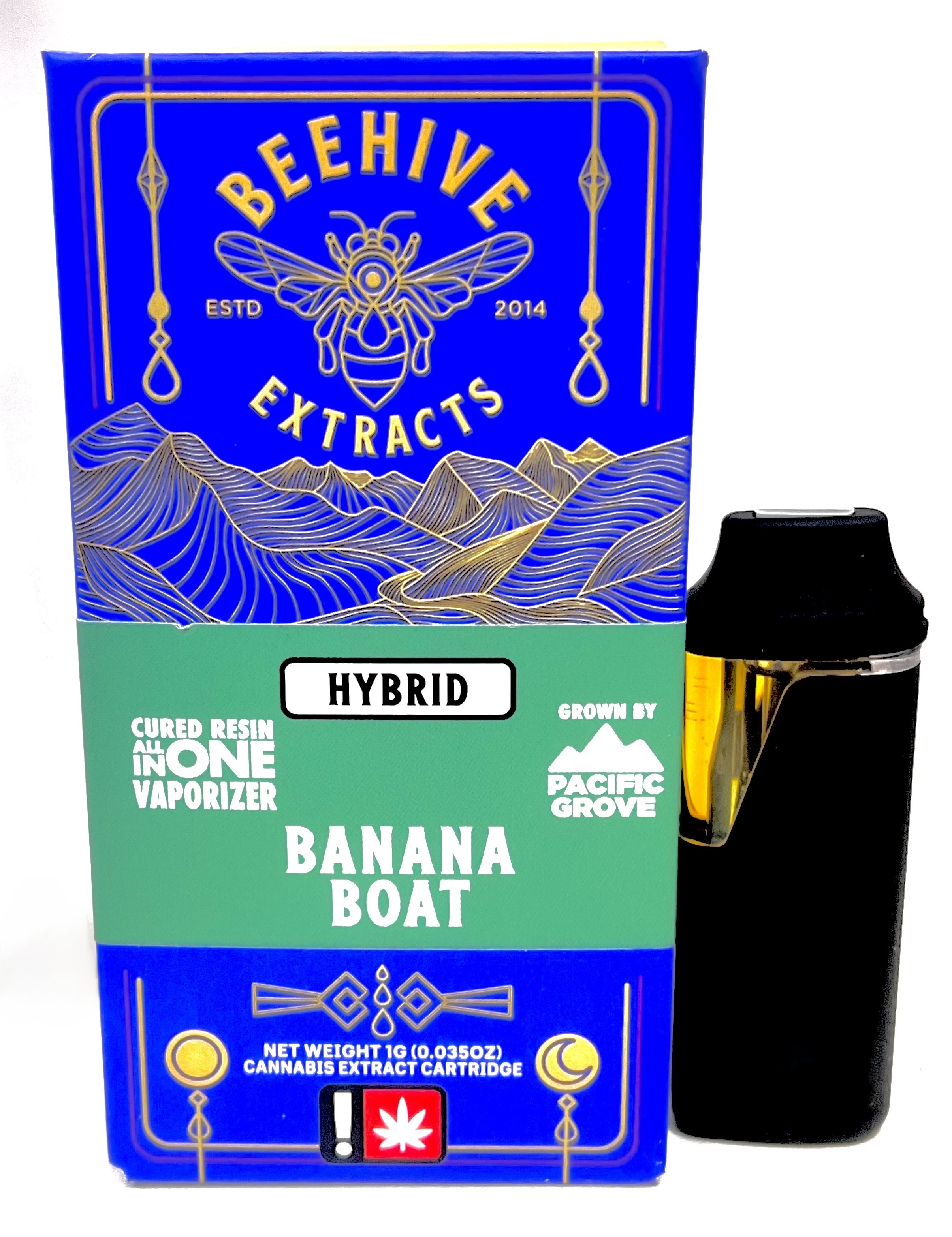 Photograph of product: Beehive Extracts 1g Disposable | Banana Boat