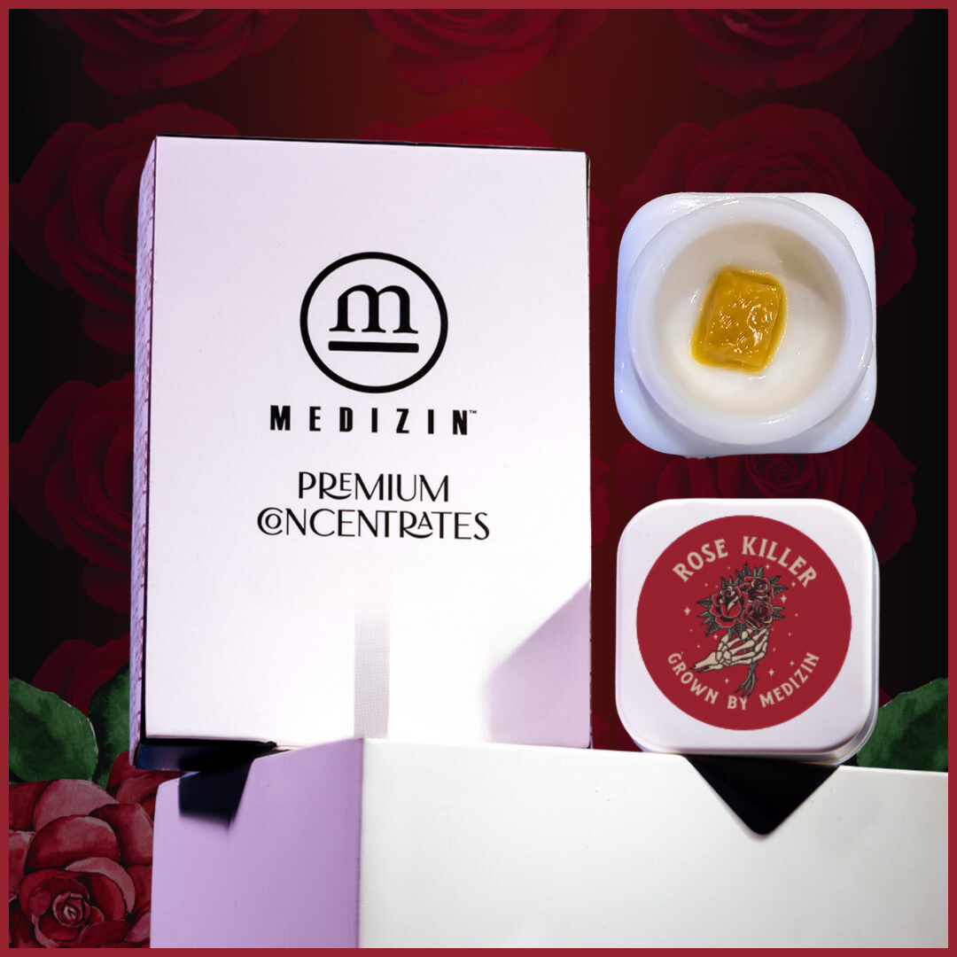 Photograph of product: Rose Killer Live Resin Badder | 0.5g