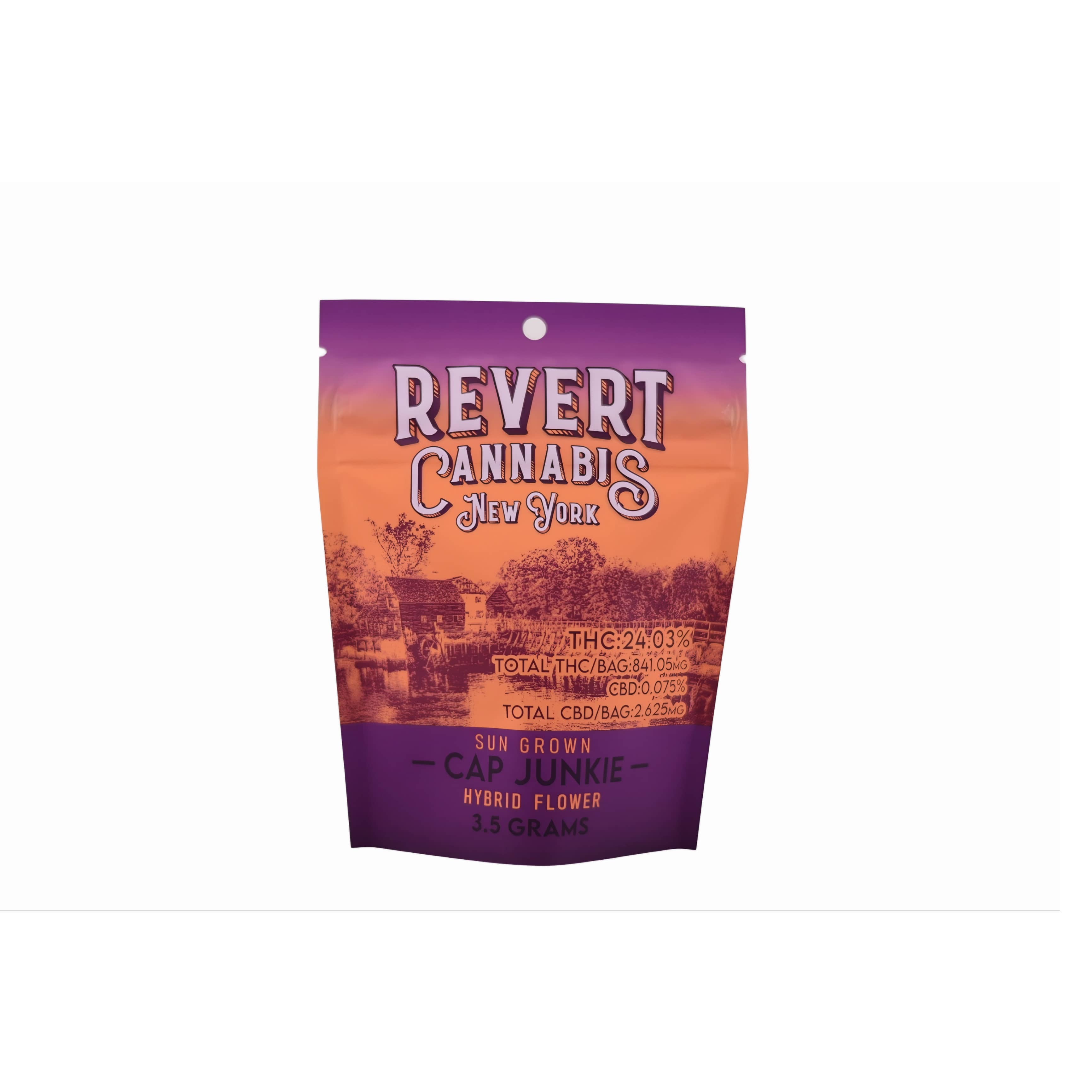 Photograph of product: Revert - Cap Junkie -Flower - 3.5g