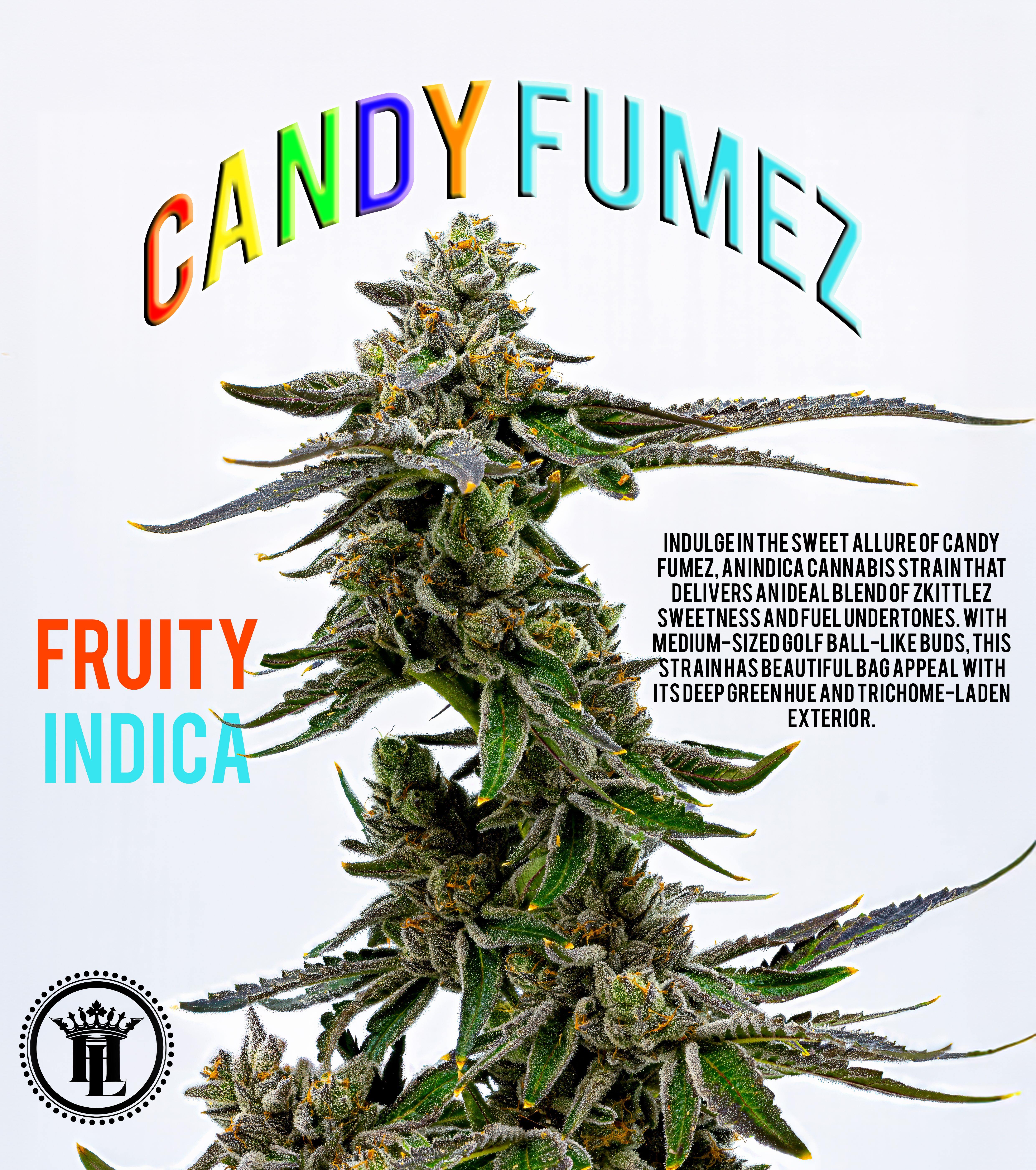 Photograph of product: HIGH LIFE FARMS CANDY FUMES BULK - 28g