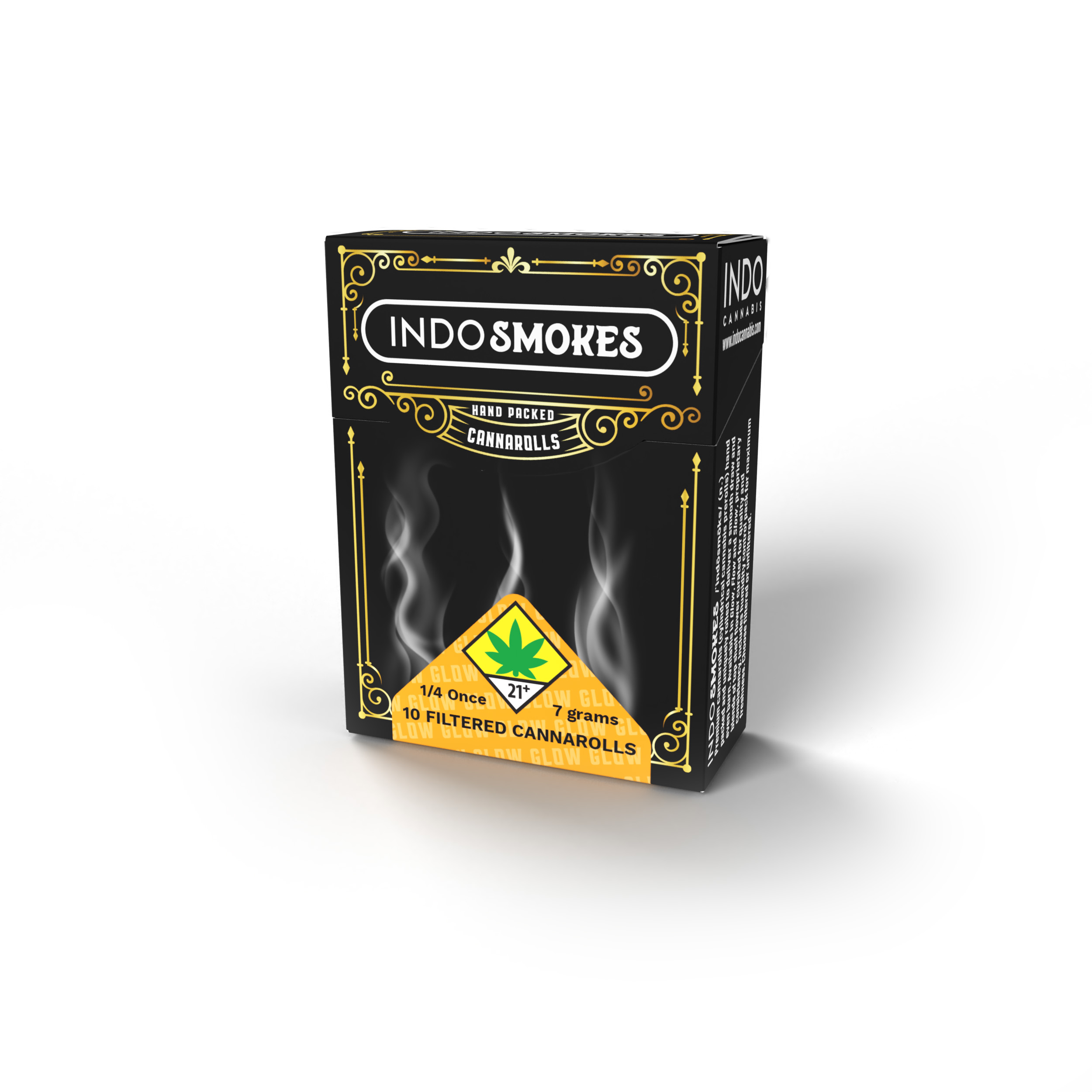 Photograph of product: IndoSmokes | Lemon Essence Crutched .7g PR | 5pk