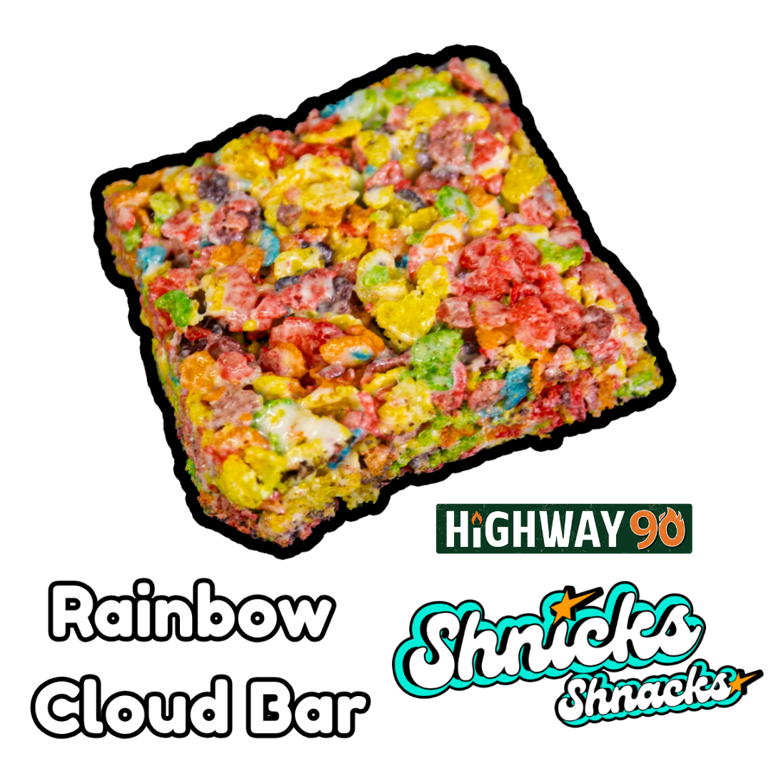 Photograph of product: Rainbow Cloud Bar