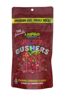 Photograph of product: CHERRY GUSHERS 28G