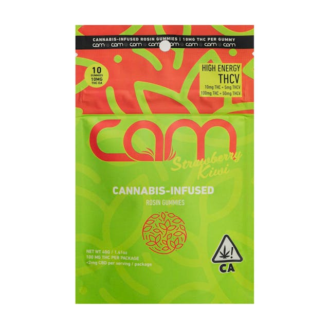 Photograph of product: Strawberry Kiwi 100mg Gummies TH-oui:TH-ouiV - 