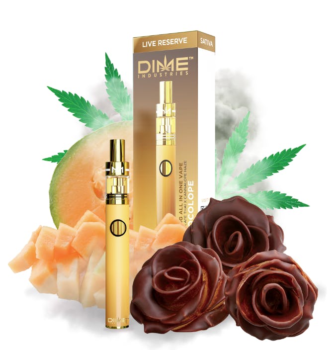 Photograph of product: Dime Industries | Chocolope | Live Reserve All-In-One Rechargeable Vape | 1g