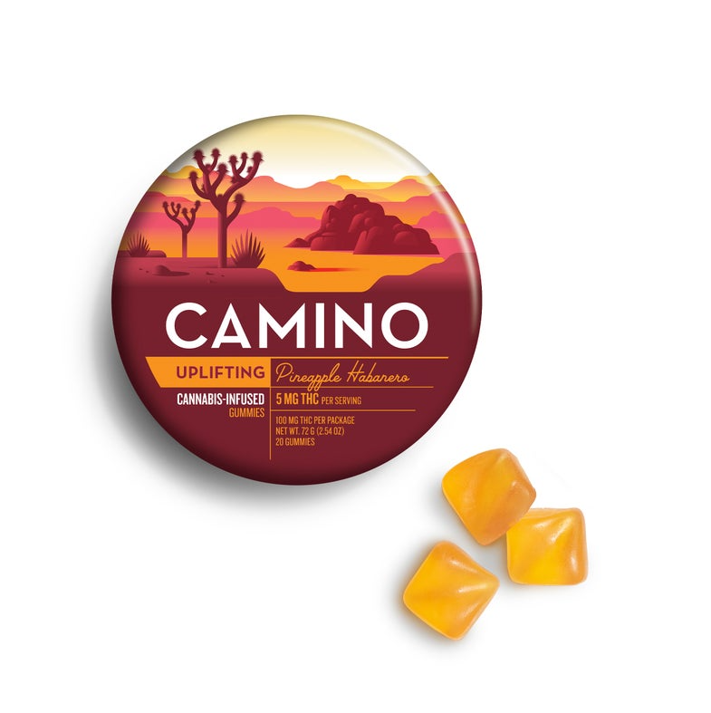 Photograph of product: Camino | Pineapple Habanero | Uplifting | 100mg