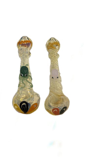 Photograph of product: Squid Glass Hand Pipe - 6in - 