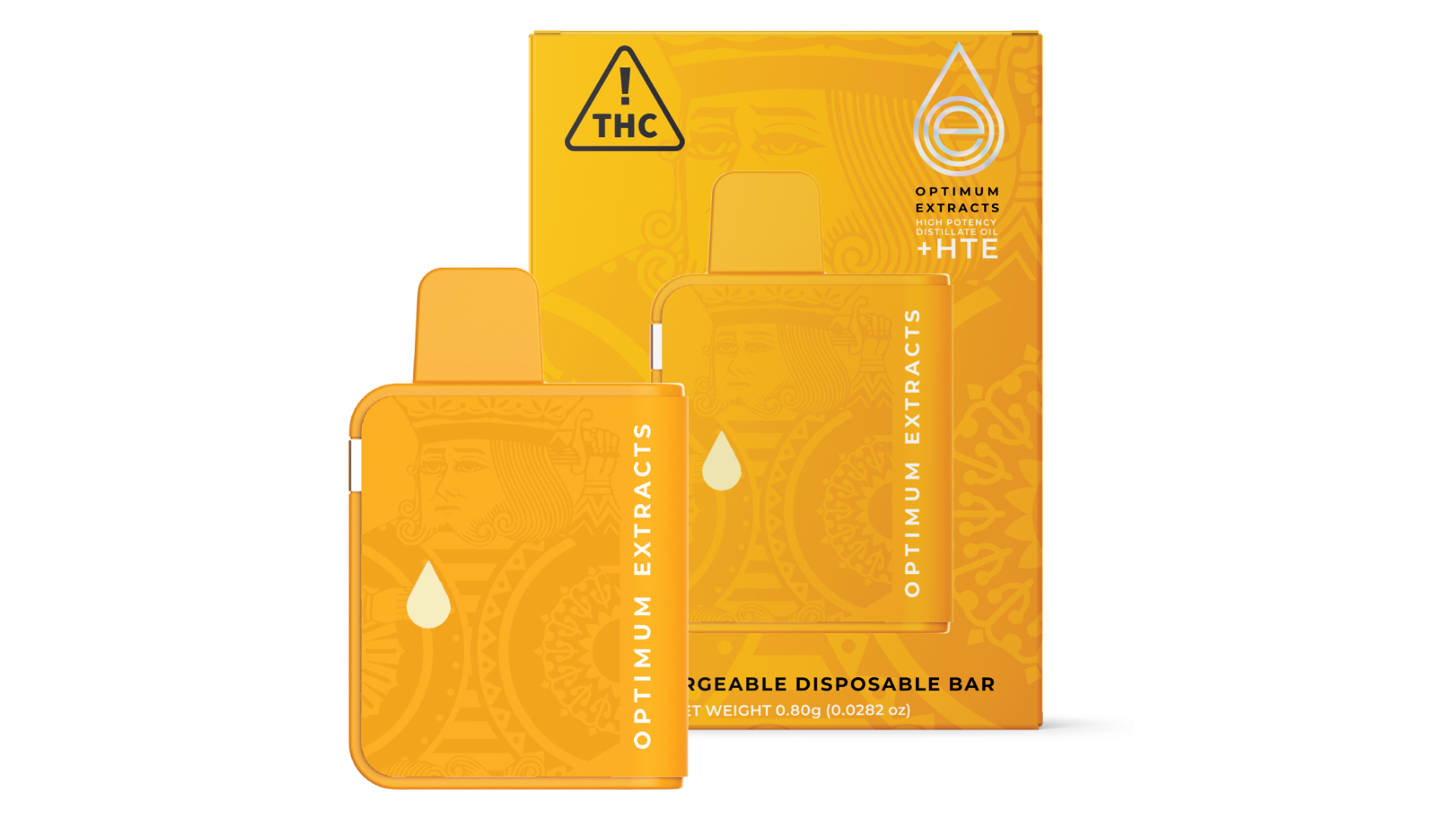 Photograph of product: Optimum Extracts Disposable Huckleberry Haze .8g