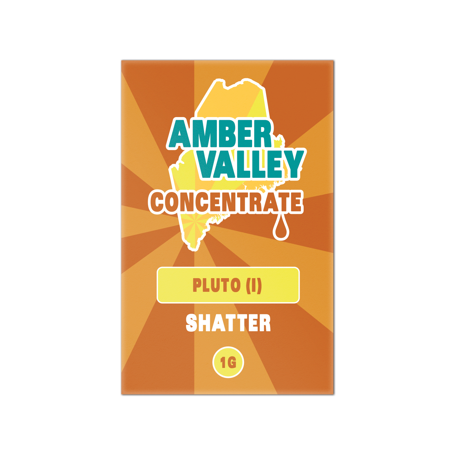Photograph of product: Amber Valley - Pluto (I) (Shatter)