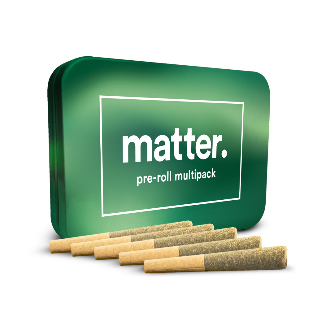 Photograph of Product: Matter - Grape Gas 5pk Preroll