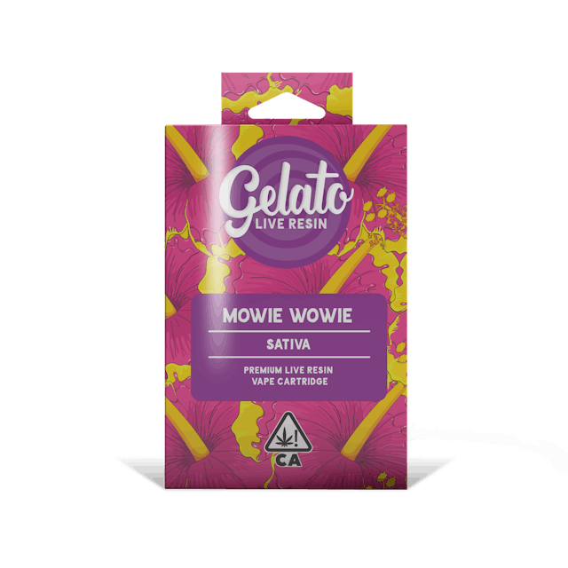 Photograph of product: Mowie Wowie | Live Resin | 1g Cartridge