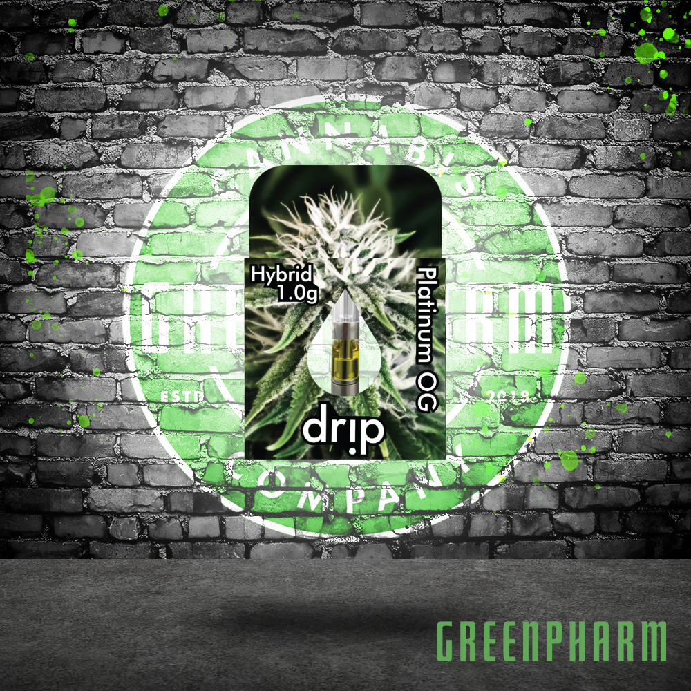 Photograph of product: Drip Cartridge | Platinum OG