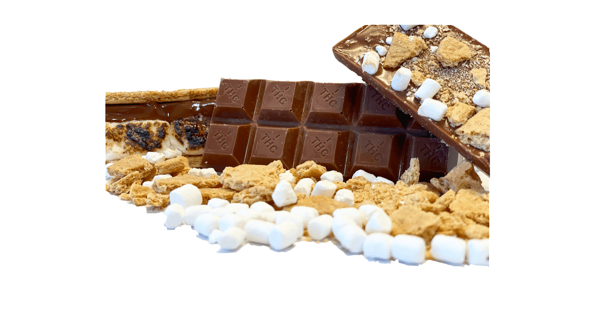 Photograph of product: KOALA - 1000mg S'MORES - INFUSED CHOCOLATE BAR