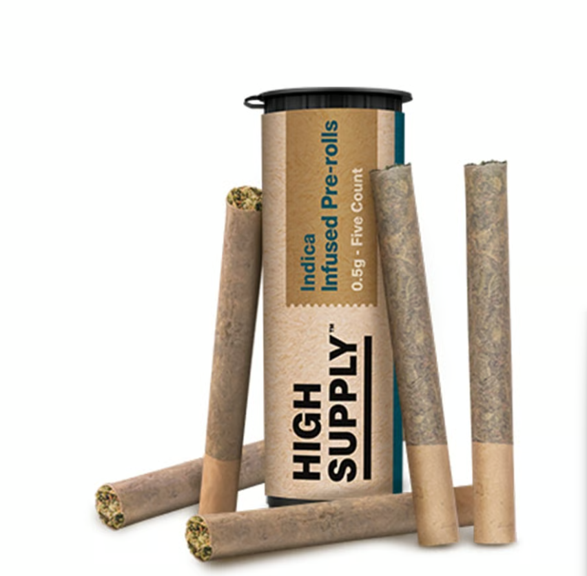 Photograph of product: HIGH SUPPLY Joint 2.5g Infused: Taurus 5pk