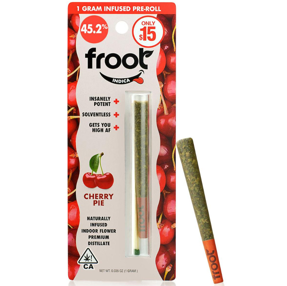 Photograph of product: Froot Preroll - Cherry Pie