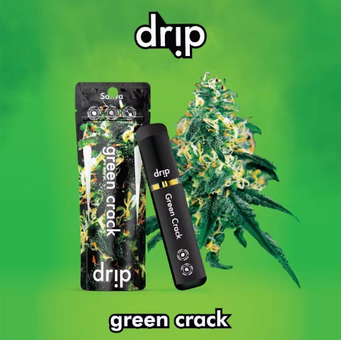 Photograph of product: Drip - Green Crack (S) - 2g Disposable