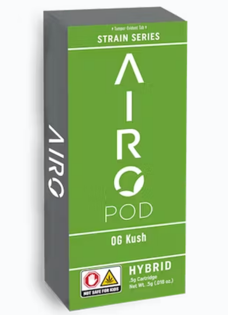 Photograph of product: Airo-OG Kush-Distillate Cart