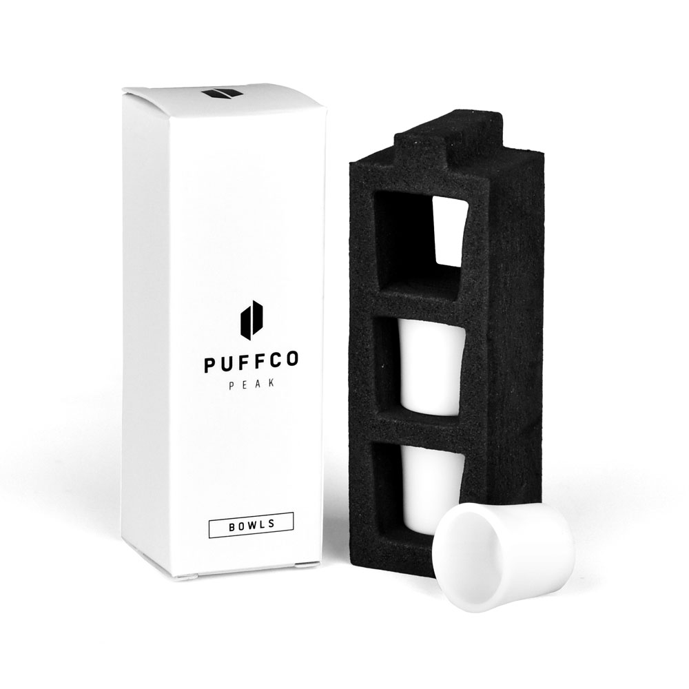 Photograph of product: Puffco Peak Replacement Ceramic Bowl | 3ct Box