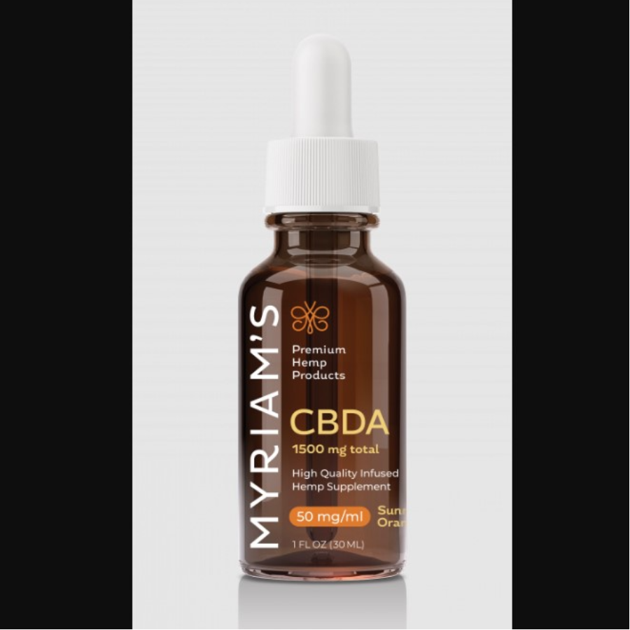 Photograph of product: Myriam's - CBDA - CBDA Olive Oil 1500mg (50mg/ml) $90