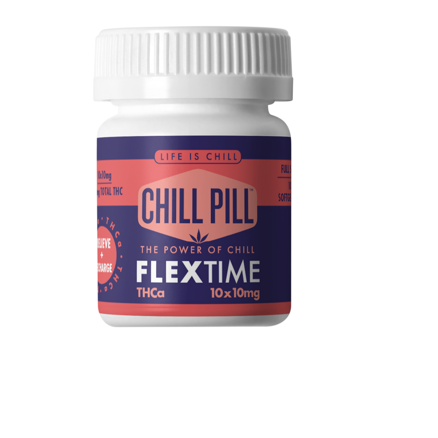 Photograph of product: Life is Chill Flextime 100 MG (10x10 MG)