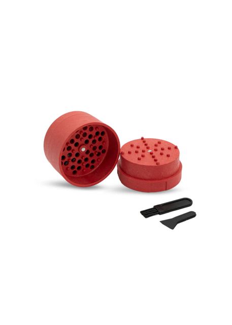 Photograph of product: Stache | 63MM 3PC HEMP Grynder | Assorted Colors