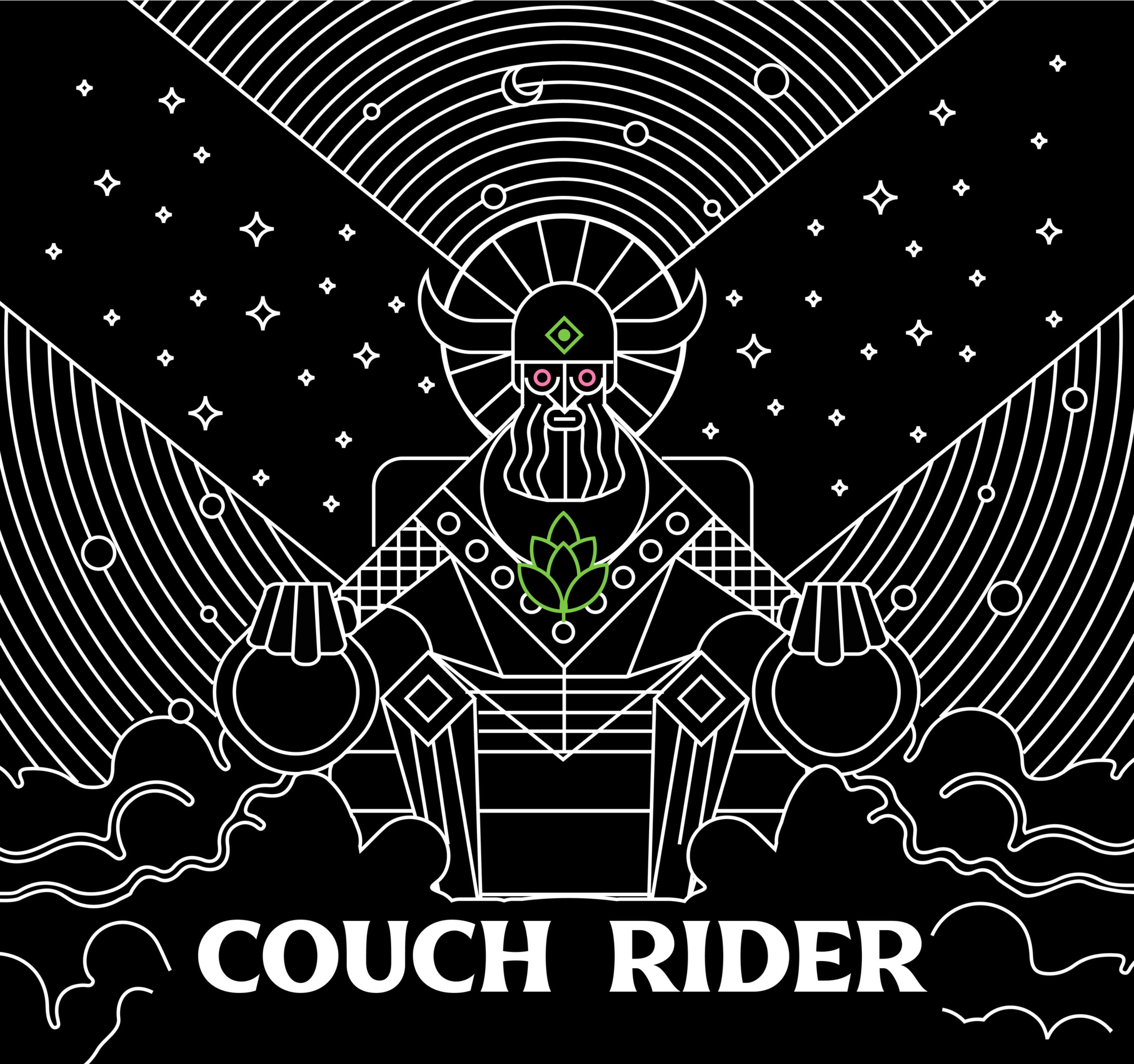 Photograph of product: Couch Rider Flower