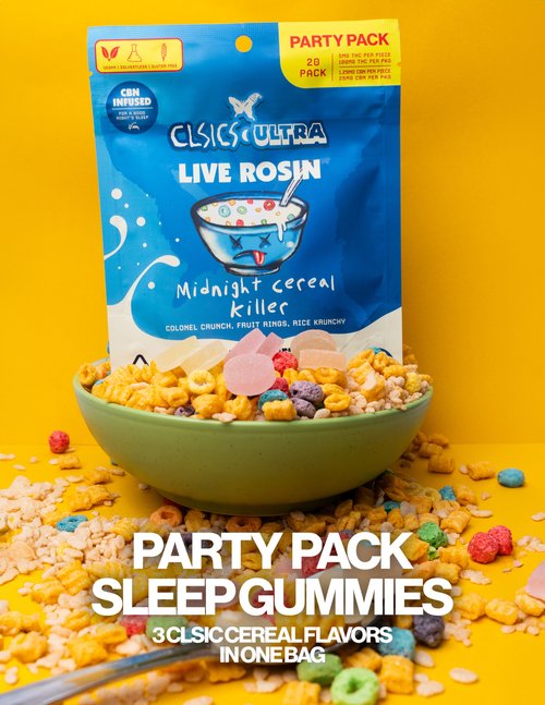 Photograph of product: MIDNIGHT CEREAL - CEREAL CRUNCH - 100MG