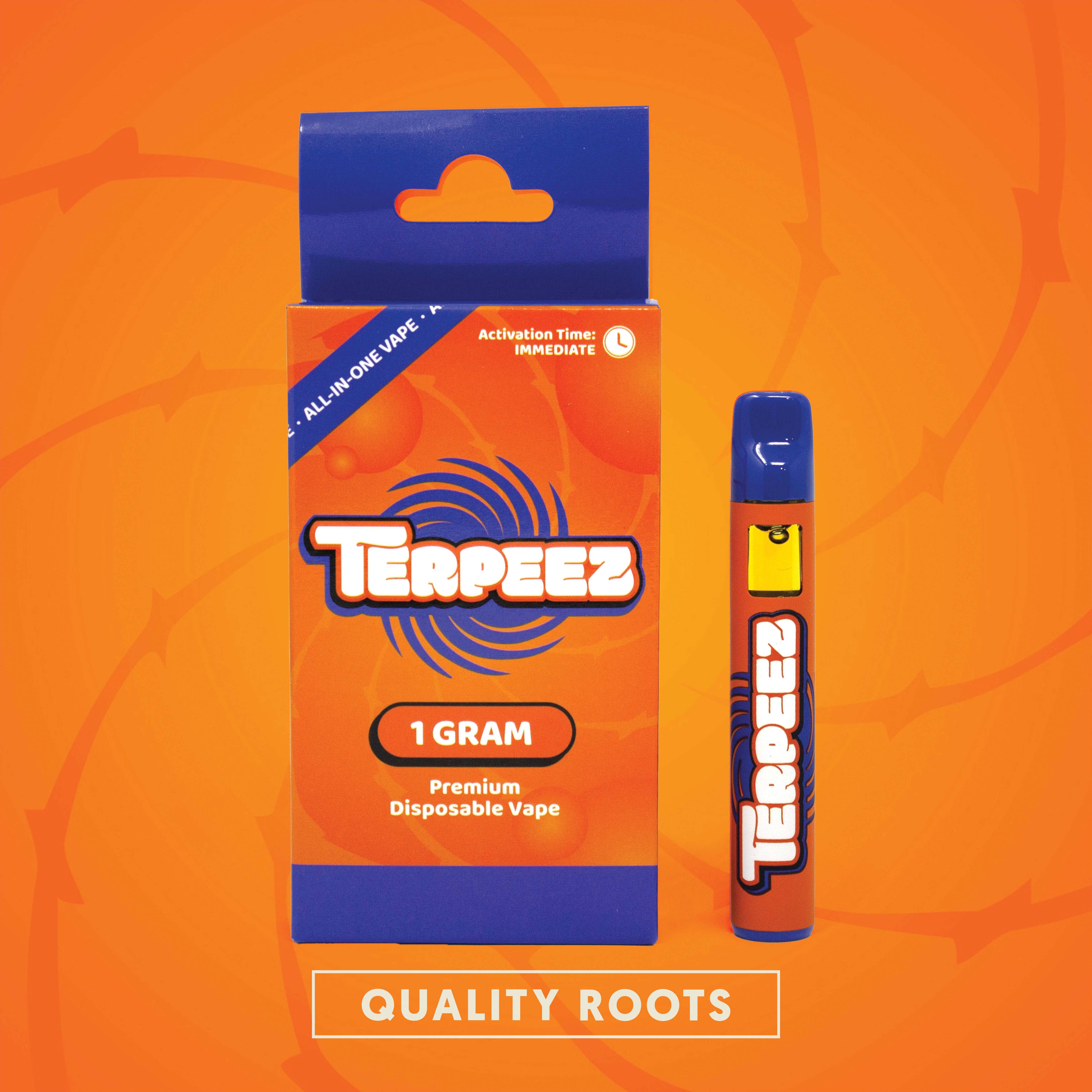 Photograph of product: Terpeez - Gelato Gas Live Resin Disposable 1g