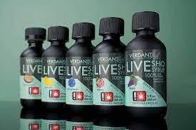 Photograph of product: Verdant Leaf | 500mg Rosin Syrup | Raspberry