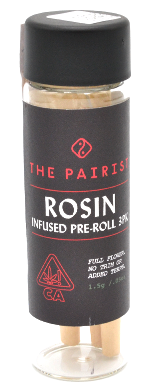 Photograph of product: The Pairist | Grapes & Cream | 1.5G 3Pk Infused Prerolls