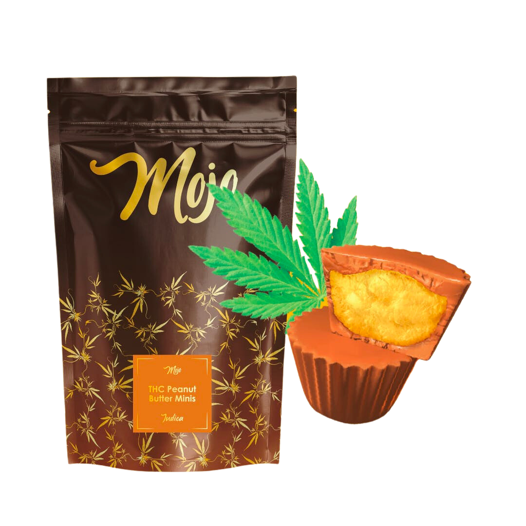 Photograph of product: Mojo - 200mg Chocolates - Peanut Butter Minis