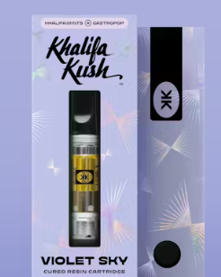 Photograph of product: Violet Sky Cured Resin Cartridge (1g)