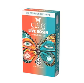 Photograph of product: RAINBOW BELTZ 1G LIVE ROSIN ALL IN ONE VAPE