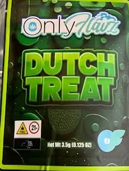Photograph of product: Only Flavz | Flower | Dutch Treat - 3.5g