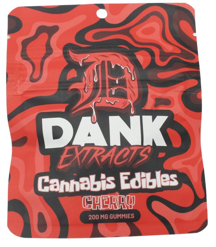 Photograph of product: Dank Gummies - Cherry 200mg