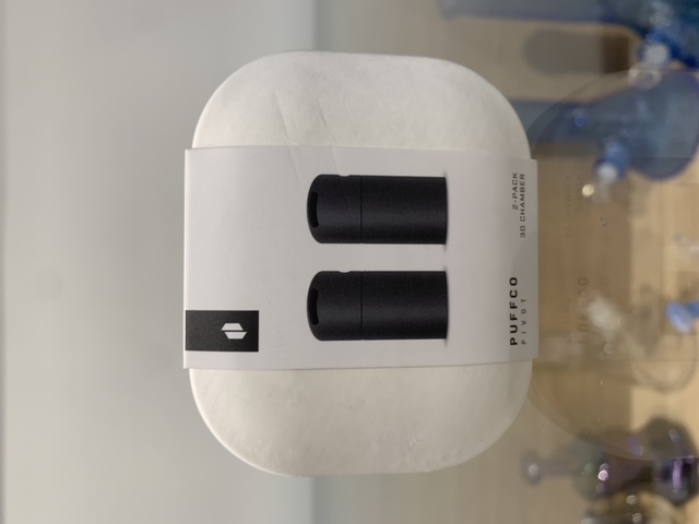 Photograph of product: Puffco | Pivot 3D Chamber 2pk | Onyx
