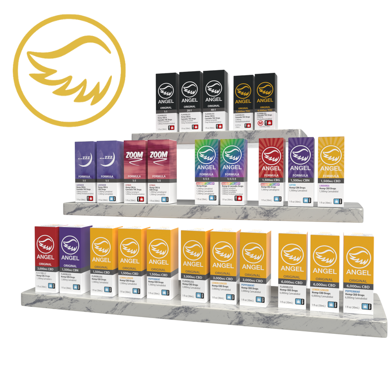Photograph of Product: Angel Wings 3000mg Hemp Tincture]Flavorless
