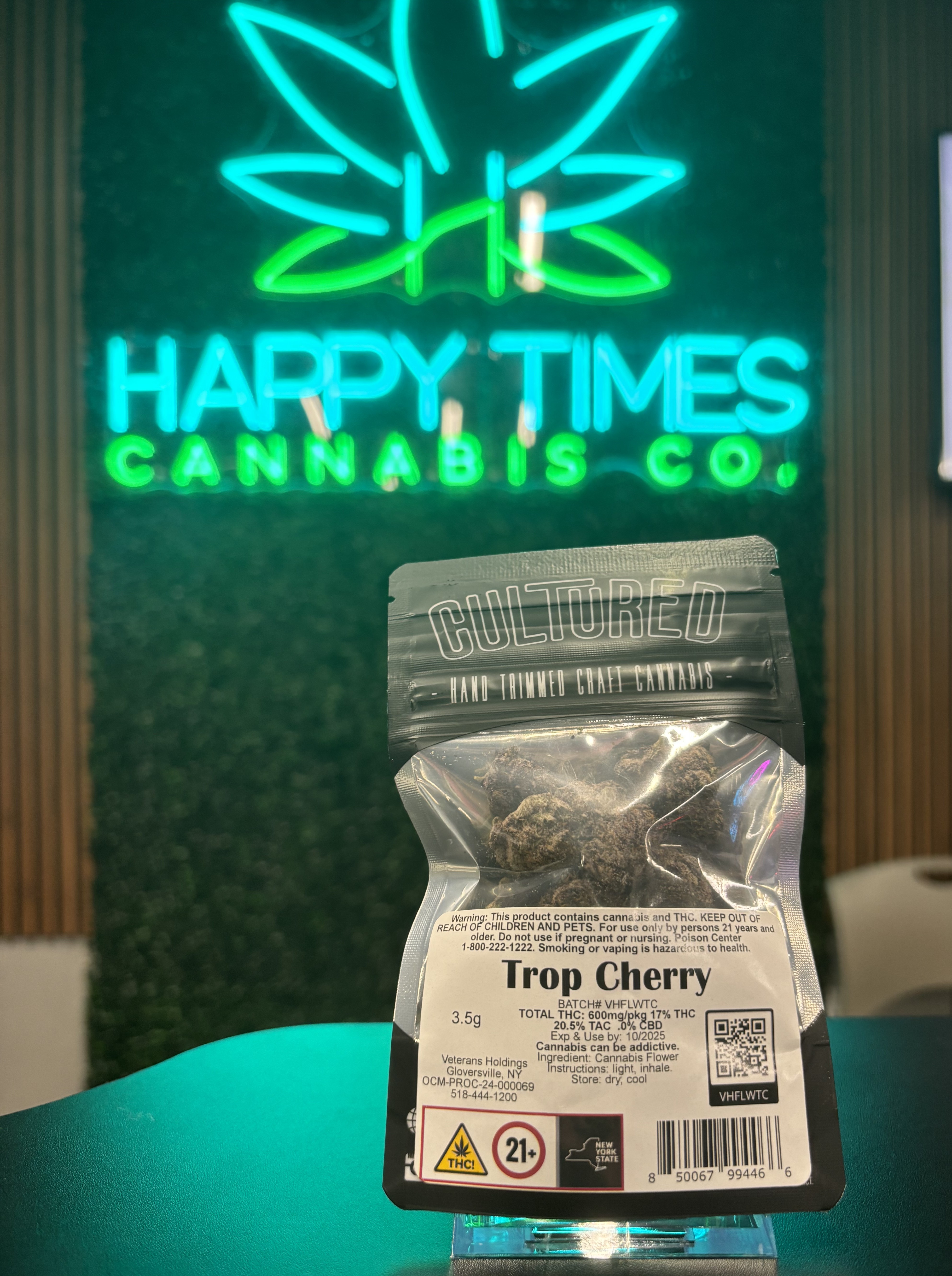 Photograph of Product: Cultured - Trop Cherry - 3.5g