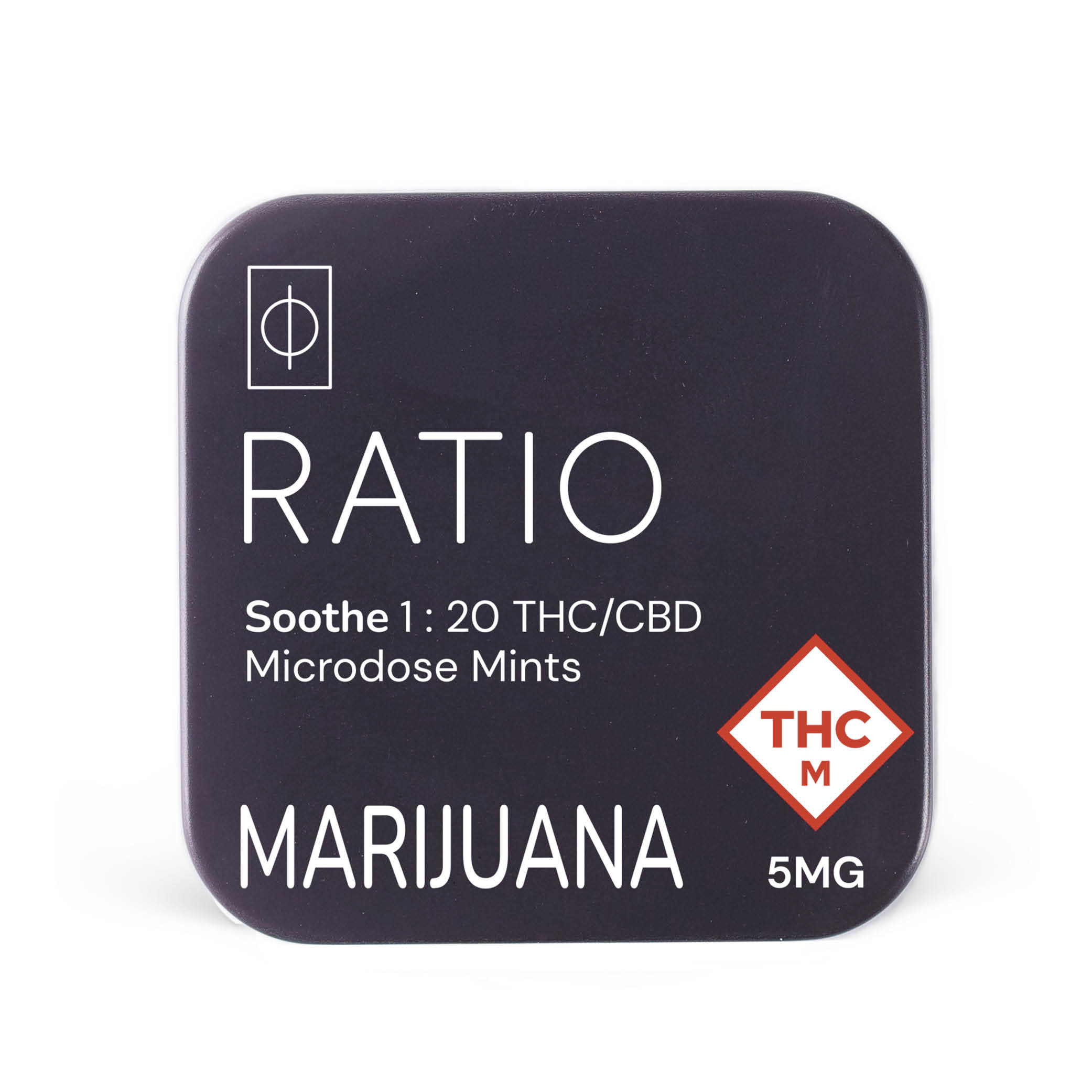 Photograph of product: Soothe 1:20 Microdose Mints