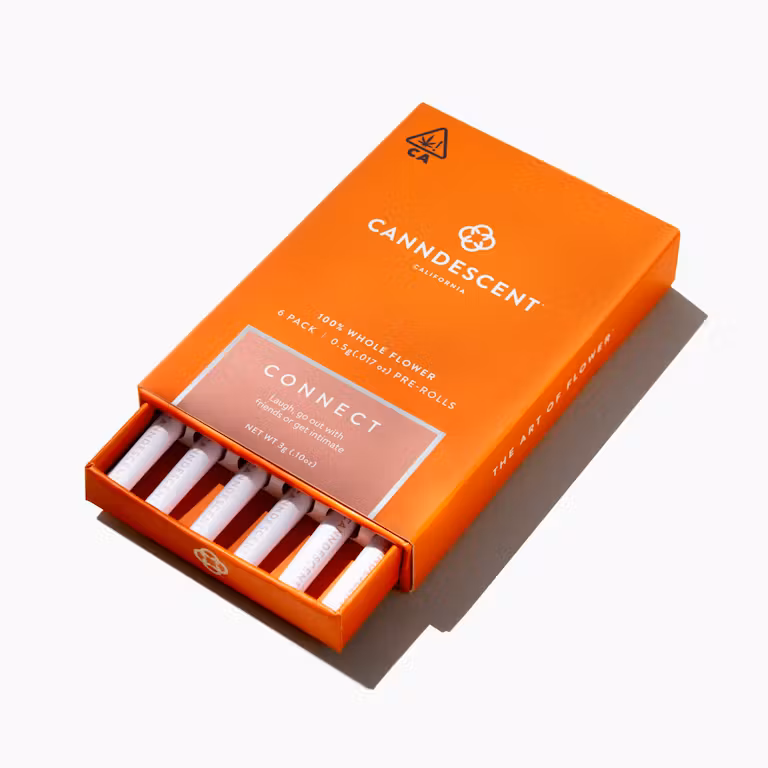 Photograph of product: Connect - PK Runtz - 3g Preroll 6pk | Canndescent